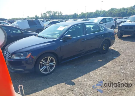 2014 Volkswagen Passat 1.8T Se из США, поврежденный, VIN 1VWBT7A31EC036459